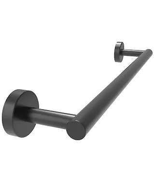 Black Towel Bar 16 Inch 304 Stainless Steel Towel Rack Bathroom Towel Holder ... • $27.58