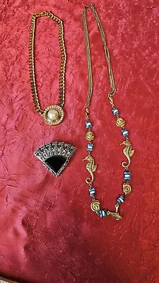 Vintage Jewelry Lot Signed Monet • $25