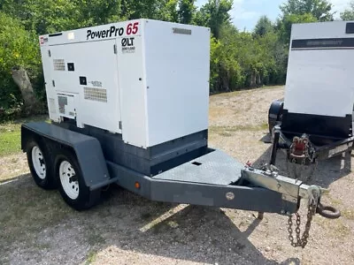 2014 PowerPro MMD SDG65S; 50KW/65KVA Towable Diesel Generator; 599 Hours • $34950