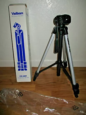 Velbon CX-300~Tripod~Lightweight Photo/Video Tripod~Never Used • $9.40