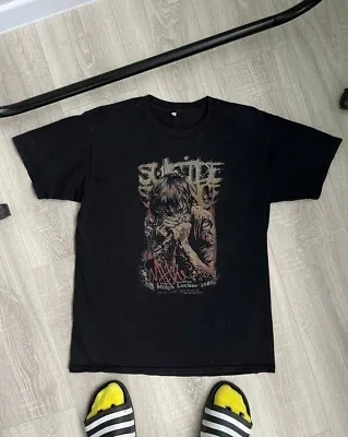 Mitch Lucker Suicide Silence A Tribute To RockStars T Shirt Size M • $25.50