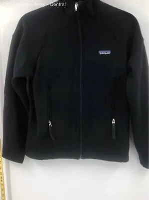 Patagonia Mens Black Long Sleeve Better Sweater Fleece Full-Zip Jacket Size S • $18.50