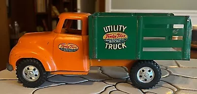 Vintage Tonka 1954 Utility Truck Pressed Steel Toy • $295