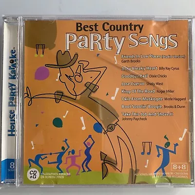 House Party Karaoke Best Country Party Songs CD • $5.99