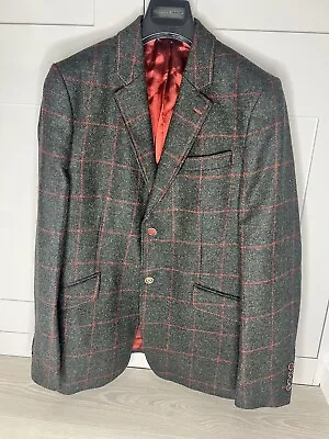 Holland Esquire Yorkshire Tweed Moon  Blazer Jacket Size 42 • £75