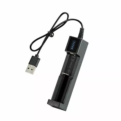 USB Smart Battery Charger For 18650 14500 16340 Rechargeable Li-Ion Batteries • $6.69