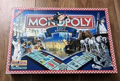 Monopoly: Kent Edition - Regional Edition Classic Board Game - Complete - Used • £14.99