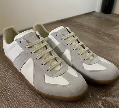 Maison Martin Margiela GATS White / Grey Suede Low Sneakers Replica MMM • $450