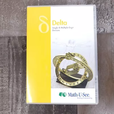 Delta: Single & Multiple Digit Division DVD 2009 • $9