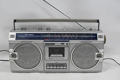 Sharp GF-5454 AM/FM/SW Radio/Cassette Deck/AUX IN Boombox GhettoBlaste - Vintage • $119.95