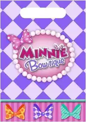 Minnie Mouse Dream Bow-Tique Disney Kids Birthday Party Favor Bags Treat Sacks • $7.47