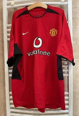 David Beckham Signed Manchester United Shirt 2002/2003 Season COA • $341.92