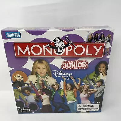 Monopoly Junior Disney Channel Edition Parker Brothers  • $25.95