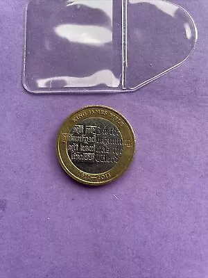 2011 King James Bible £2 Coin • $4.96