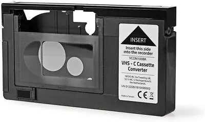 HQ VHS-C Video Cassette Adaptor NOT COMPATIBLE 8Mm Minidv Hi8 Tapes • $55.45