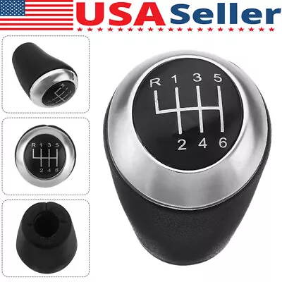 6 Speed Car Auto Manual Gear Shift Knob Shifter Lever For Mazda 3 5 6 CX-7 MX-5 • $13.41