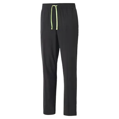 Puma First Mile X Athletic Pants Mens Black Casual Athletic Bottoms 52303201 • $19.99