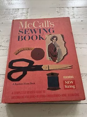 McCall's Sewing Book - Hardcover 1968 Vintage Illustrated Random House • $12.73