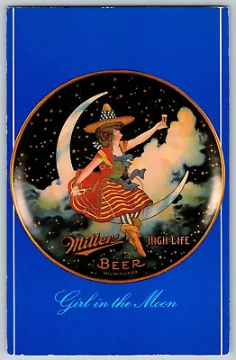 Miller High Life Beer - Serving Trays - Miller Brewing Co. - Vintage Postcard • $5.39