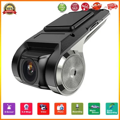 $23.65 • Buy Dash Cam For Android Car Radio Stereo USB Dashboard Camera GPS Logger With ADAS
