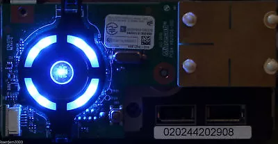 CUSTOM XBOX 360 Slim Blue Ring Of Light Board - RF Module / ROL / Power -NICE! • $77.79