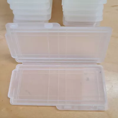 Pack Of 20 (20 Pc) Single Slide Plastic Microscope Mailers Holder Case • $12.50