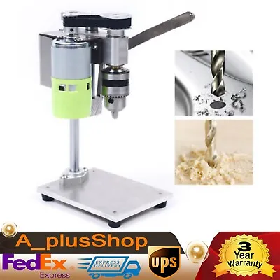 Bench Top Mini Drill Press Variable Speed For WoodMetal/Plastic Hobby Table Top • $51.30