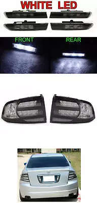 $154.95 • Buy 6PCS Black/Clear Tail + Smoke White LED Side Marker Lights For 2004-08 Acura TL