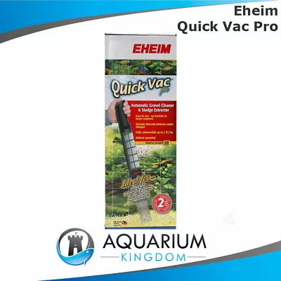 Eheim Quick Vac Pro - Battery Operated Gravel Vacuum / Cleaner Sludge Extractor • $154.90