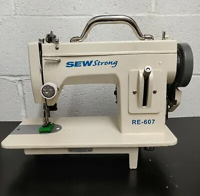Sew Strong RE607 Portable  Walking Foot Heavy Duty Sewing Machine • $365