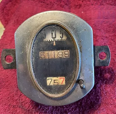 Early Ford Model A Stewart Warner Oval Speedometer Odometer • $30