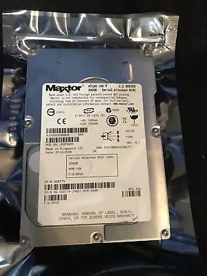 Maxtor 8J300S0088856 0G8774 Hard Drive 3.5  SAS 300GB  • $25