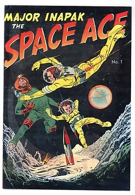 Major Inapak Space Ace #1 Powell Art 1951 Chocolate Drink Promotional Comic K118 • $8.80