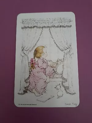 $3.50 • Buy Genuine Vintage,Swap/playing Cards,70s  Sarah Kay, Blank Back.