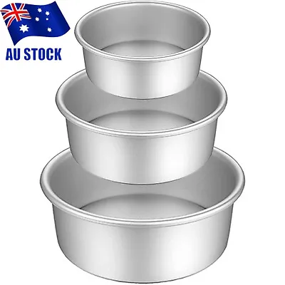 5/6/8 Inch Cake Mold Round DIY Cakes Pastry Mould Baking Tin Pan Non-stick • $20.65