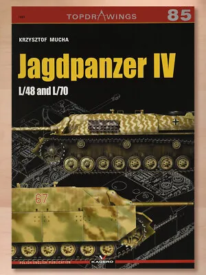 Jagdpanzer IV: L/48 And L/70 (TopDrawings) By Krzysztof Mucha; Kagero (2019) NEW • $14.47
