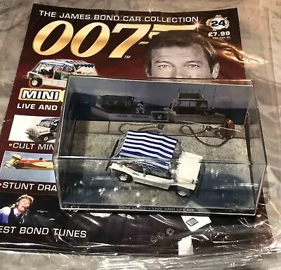 The James Bond Car Collection No 24 Mini Moke  Includes Magazine • $18.44