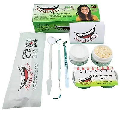 SmileFix Color Matching Deluxe Dental Repair Kit - Replace Missing Or Broken ... • $32.99