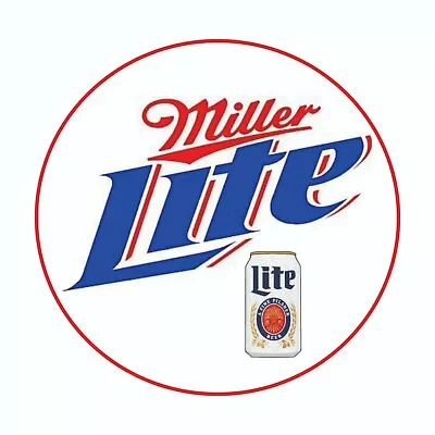 Miller Lite Beer Decal Bumper Sticker  • $3.59