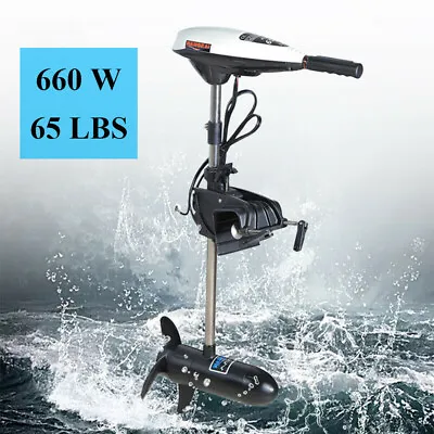 $166.70 • Buy 65lbs Thrust Electric Trolling Motor Saltwater Trolling Boat Motors For Kayak