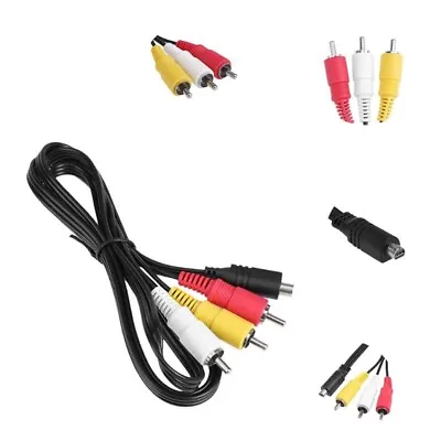 VMC-15FS A/V TV Out Audio Video Cable For Sony Camcorder Handycam DCR Series • $4.99