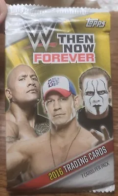 2016 Topps - WWE Wrestling - THEN NOW FOREVER - *Factory Sealed* Unopened Pack • $37.27