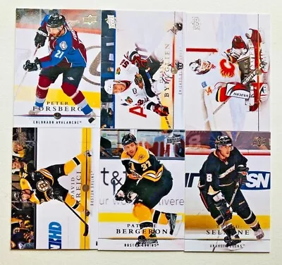 2008-09 Upper Deck Series 2 Hockey #251-500 Base + Young Guns Rc Finish Your Set • $0.73