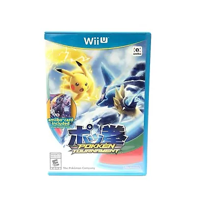 $9.99 • Buy Nintendo Pokken Tournament Nintendo Wii U Video Game