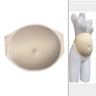 Artificial Fake Belly Prosthesis Surrogacy Breathable Skin Color Mannequin Bump • £21.52