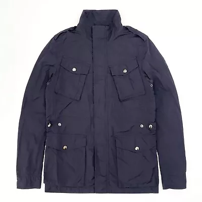 WOOLRICH Light Tech Fabric Field Utility Coat Jacket Nylon Packable Navy XS-S • $150