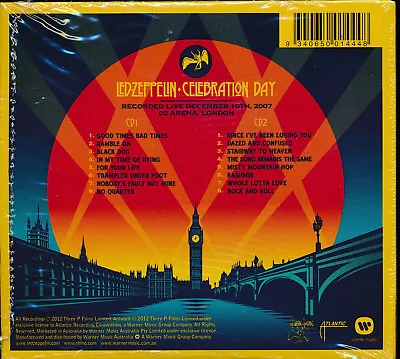 Led Zeppelin Celebration Art 2-disc CD NEW Cardboard Slipcase • $30