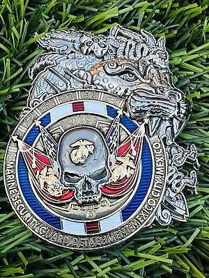 Amazing USMC Marine Security Guard Det Challenge Coin MSG Mexico City Mexico • $109