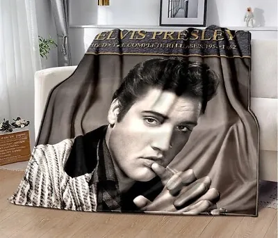 Elvis Presley 3D Ultra-Soft Micro Fleece BlanketBedspread • $119