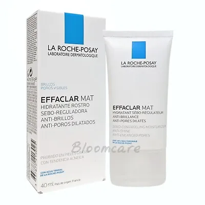 La Roche-Posay EFFACLAR MAT Moisturizer 40ml Exp.10/2026 • $24.90